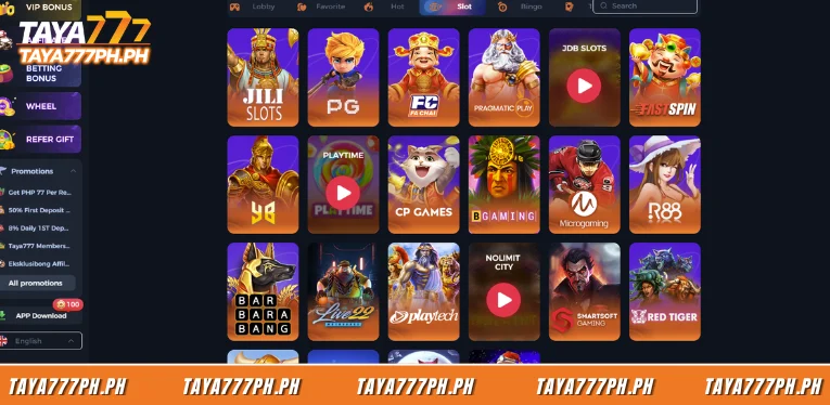 the-taya777-slot-section-currently-features-over-2,000-game-titles