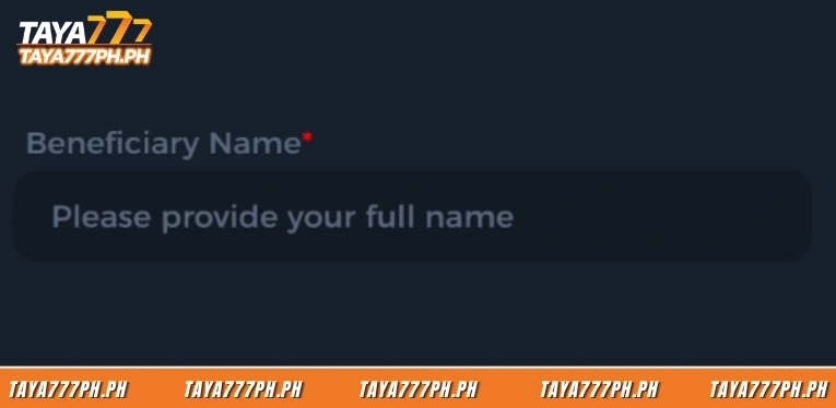 enter-the-beneficiary-name-matching-your-registered-account