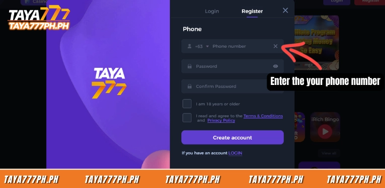 enter-the-phone-number-+63-for-the-philippines