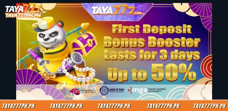 first-deposit-bonus-gives-50-up-to-₱10000-with-8x-rollover