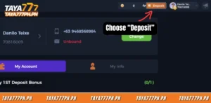 open-the-deposit-section-on-the-homepage